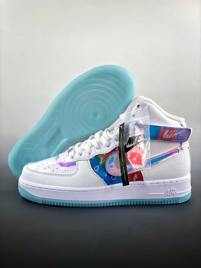 Nike Sneakers Air Force 1 low-top with graphic Swoosh designs product detail image 49