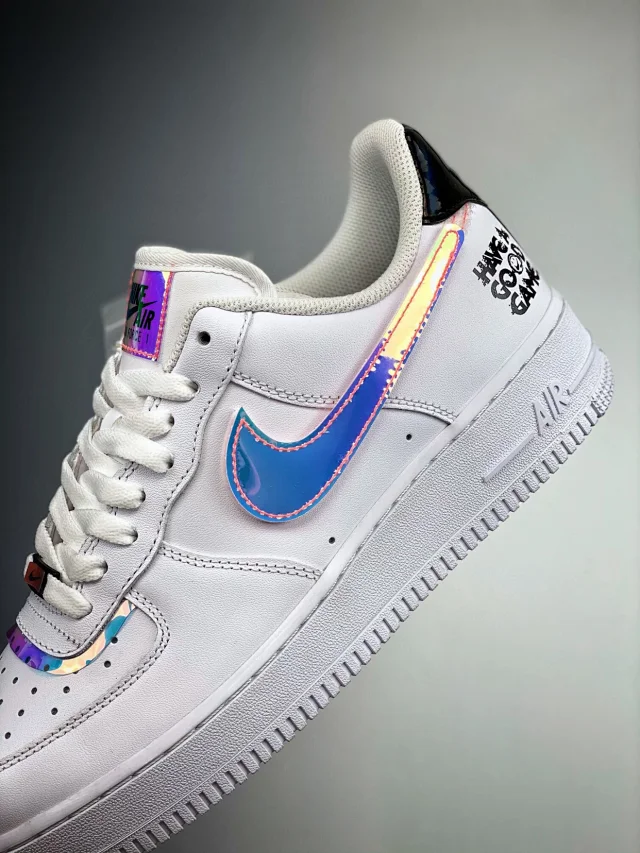 Nike Sneakers Air Force 1 low-top with graphic Swoosh designs product detail image 46