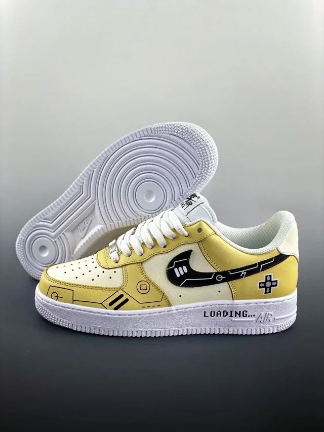 Nike Sneakers Air Force 1 low-top with graphic Swoosh designs product detail image 17