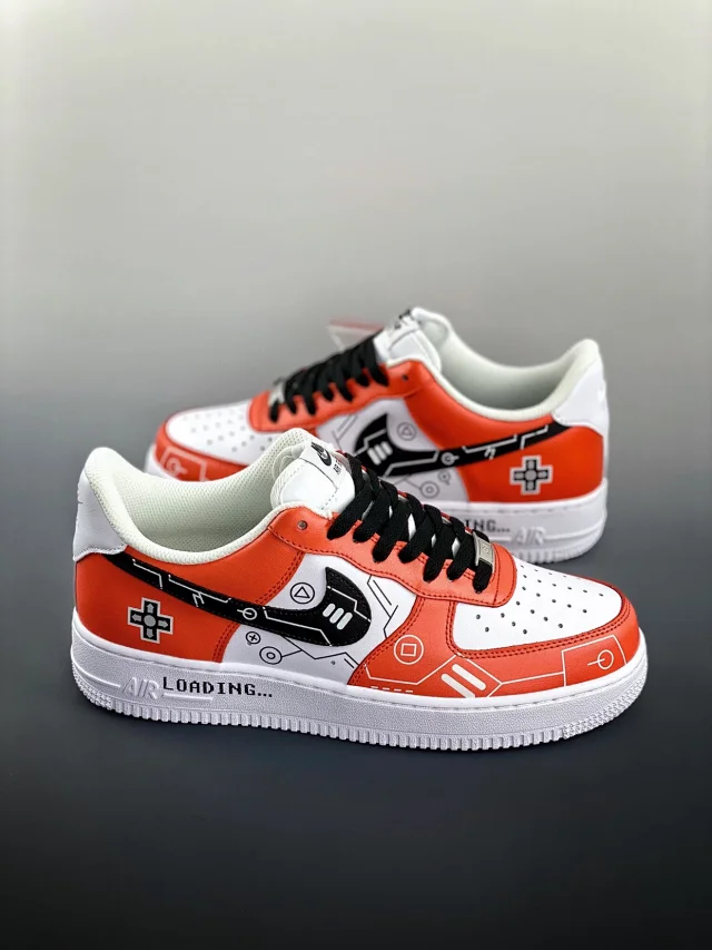 Nike Sneakers Air Force 1 low-top with graphic Swoosh designs product detail image 26