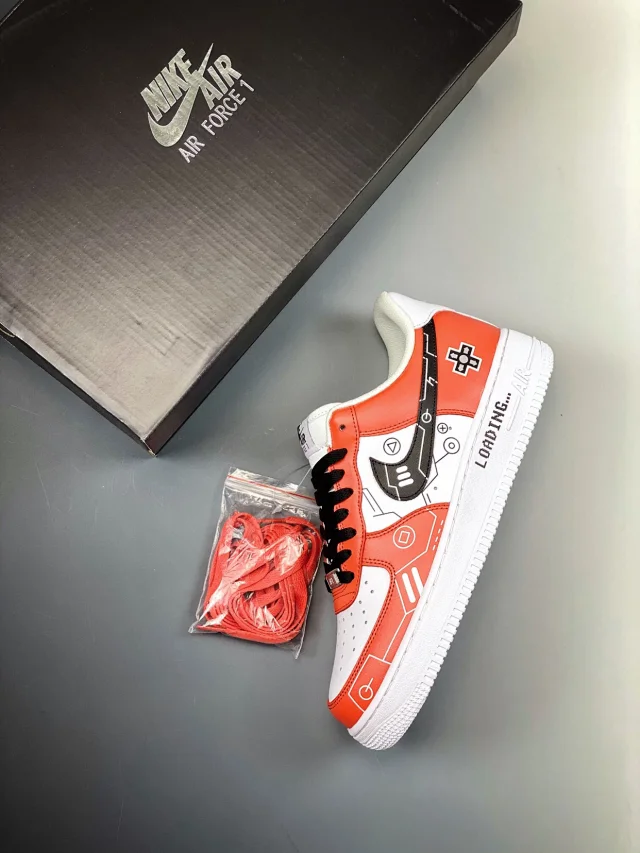 Nike Sneakers Air Force 1 low-top with graphic Swoosh designs product detail image 30