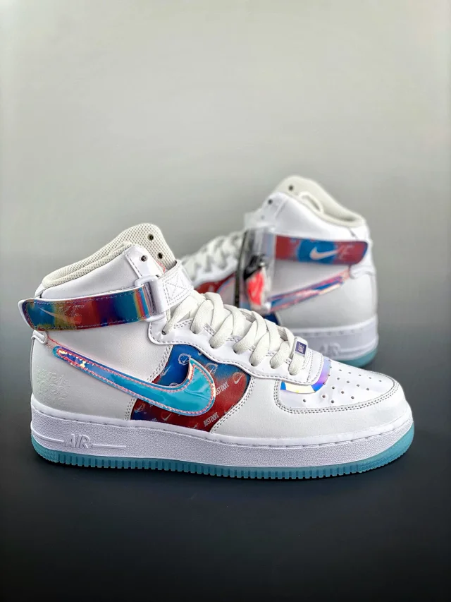 Nike Sneakers Air Force 1 low-top with graphic Swoosh designs product detail image 50