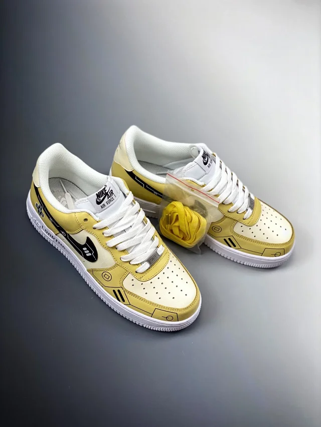 Nike Sneakers Air Force 1 low-top with graphic Swoosh designs product detail image 19