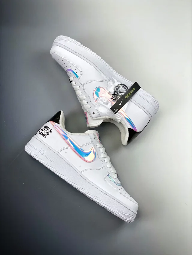 Nike Sneakers Air Force 1 low-top with graphic Swoosh designs product detail image 43