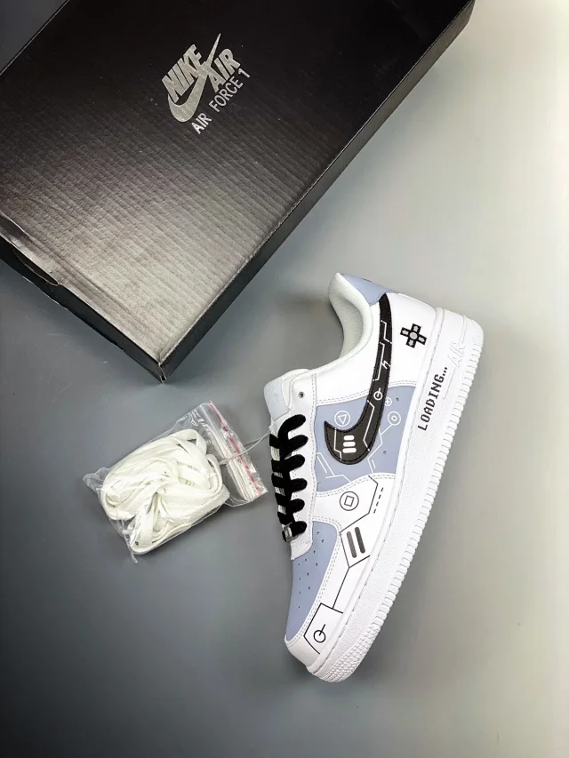 Nike Sneakers Air Force 1 low-top with graphic Swoosh designs product detail image 14