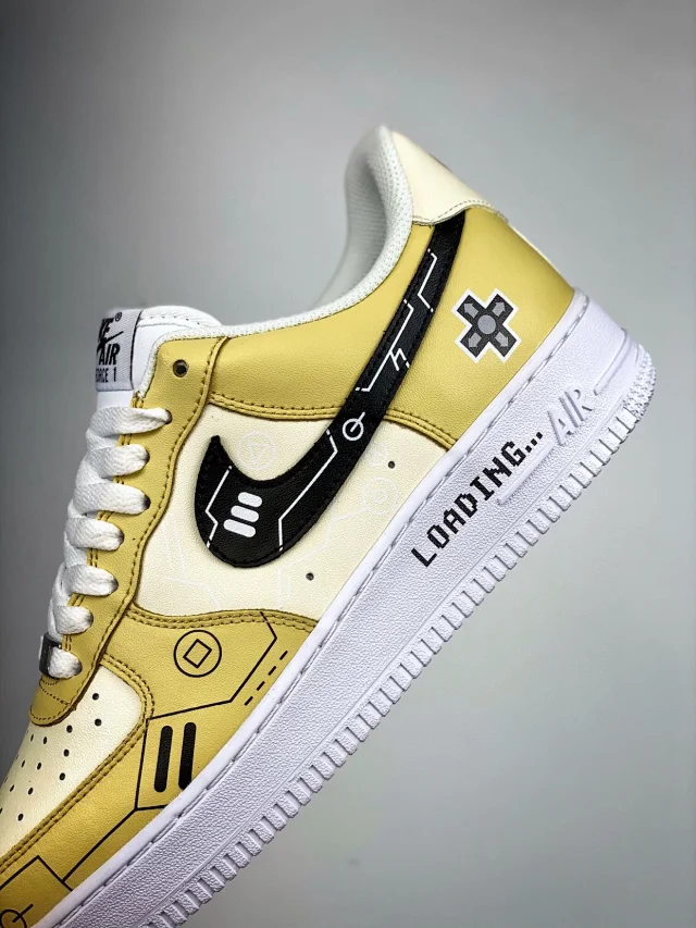 Nike Sneakers Air Force 1 low-top with graphic Swoosh designs product detail image 22