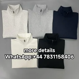 thumbnail for Half-zipped reversible top