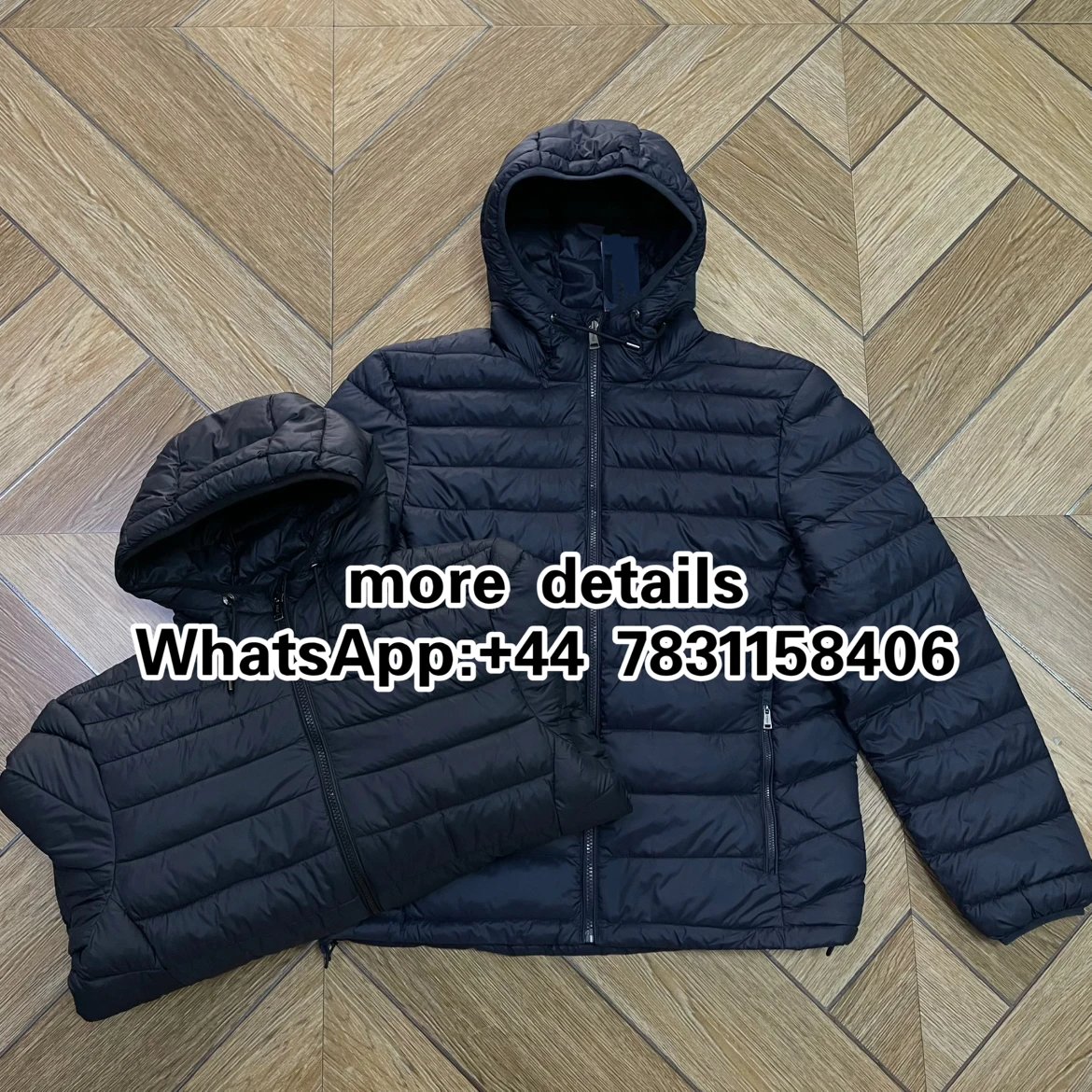New two-color warm jacket