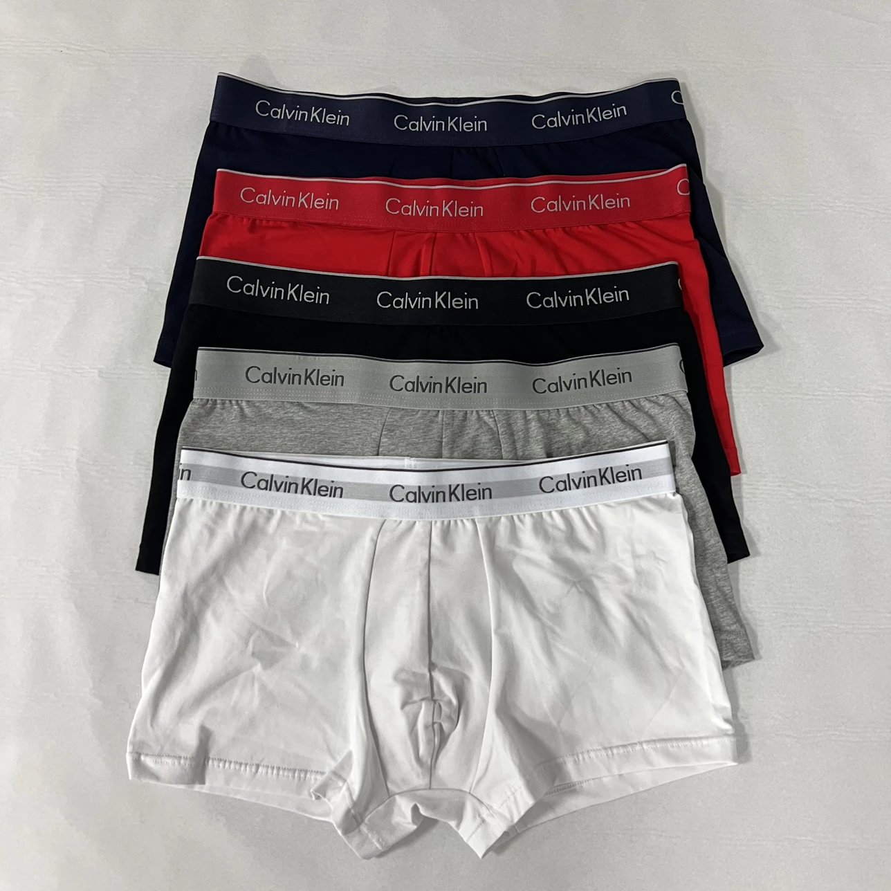 CK boxers Underwear man original single brand underwear, spring and summer men's seamless underwear, fashionable men's flat angle low pants, Calvin Klein men underwear, four corner summer breathable shorts, trendy brand high-end luxury men's pants legs