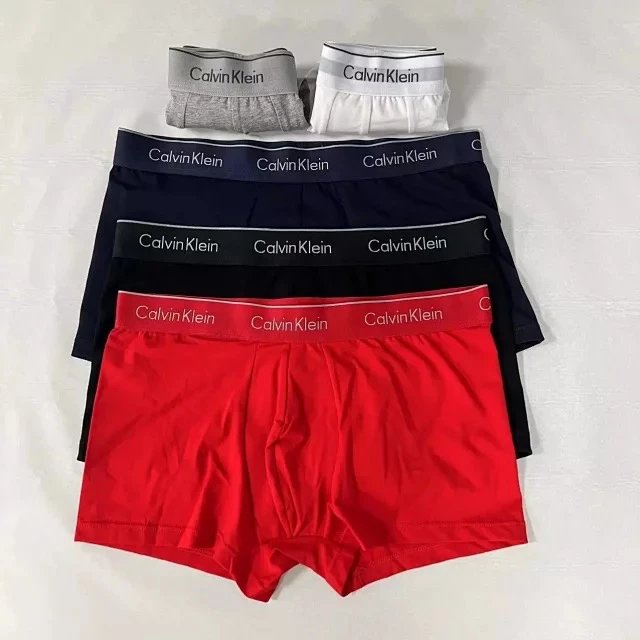 CK new men's underwear trendy brand men's boxer briefs youth luxury underwear full cotton comfortable boxer briefs men's underwear