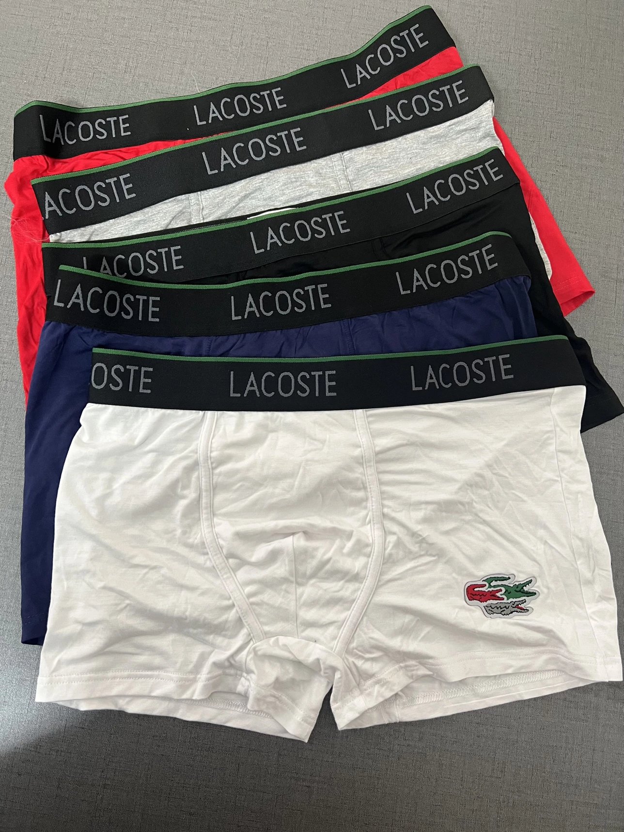 Lacoste Underwear Men's boxer briefs with crocodile patch image 2