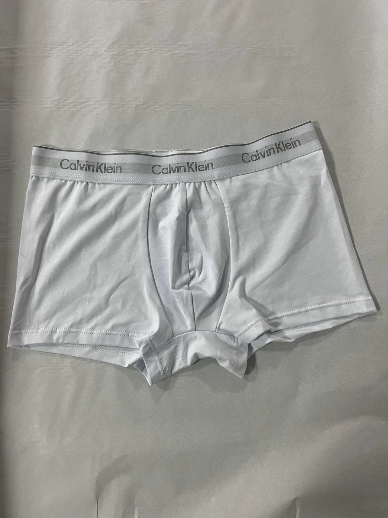 Calvin Klein Modern Cotton Boxer Brief White Underwear - 8