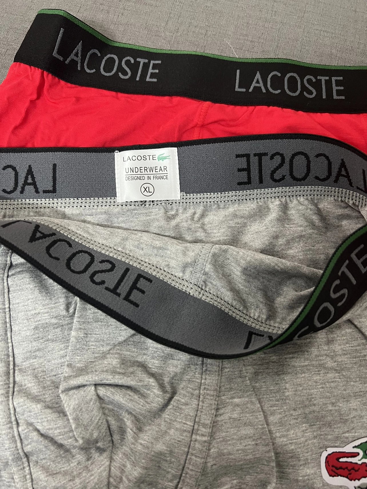 Lacoste Underwear Men's boxer briefs with crocodile patch image 9