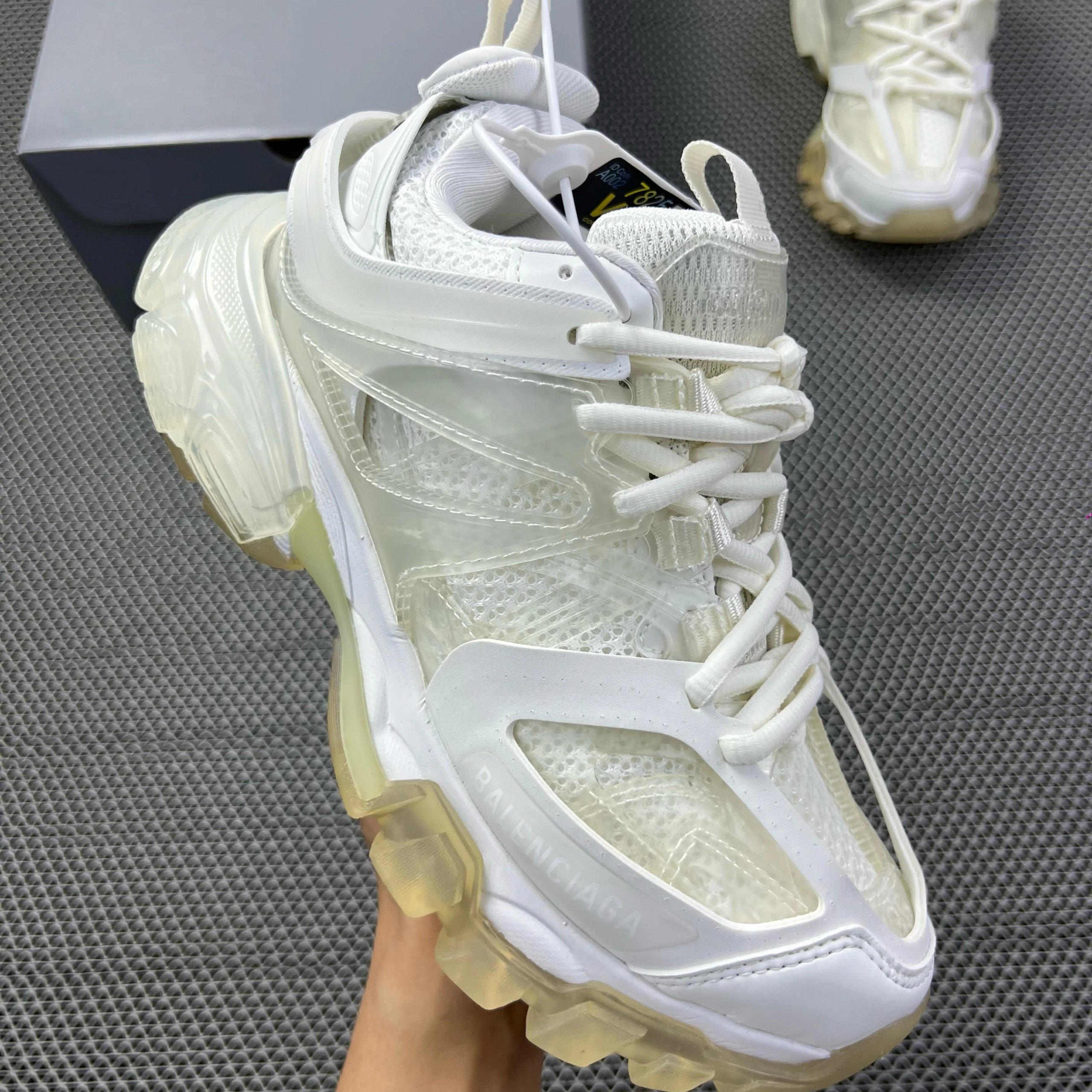 White transparent