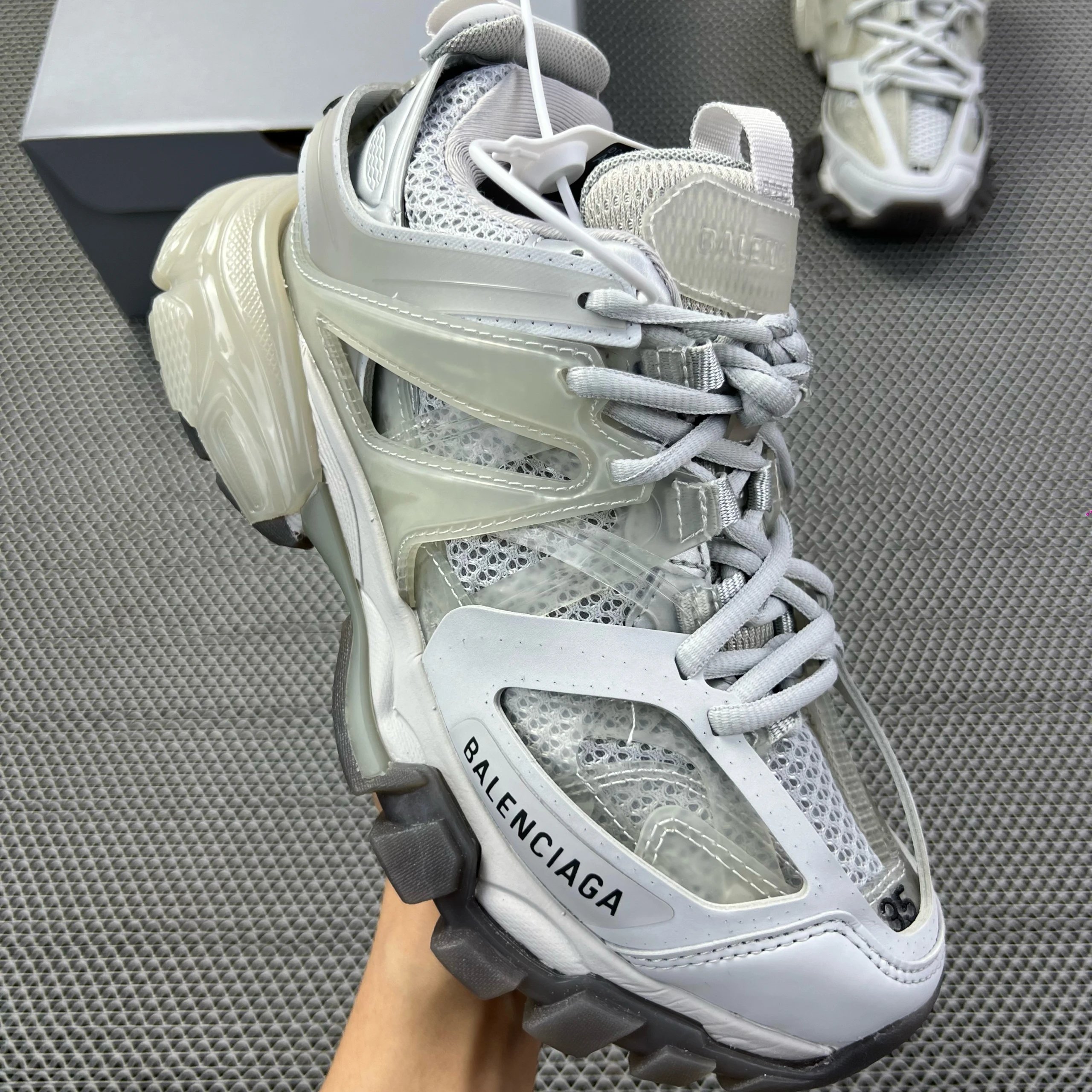 Grey transparent
