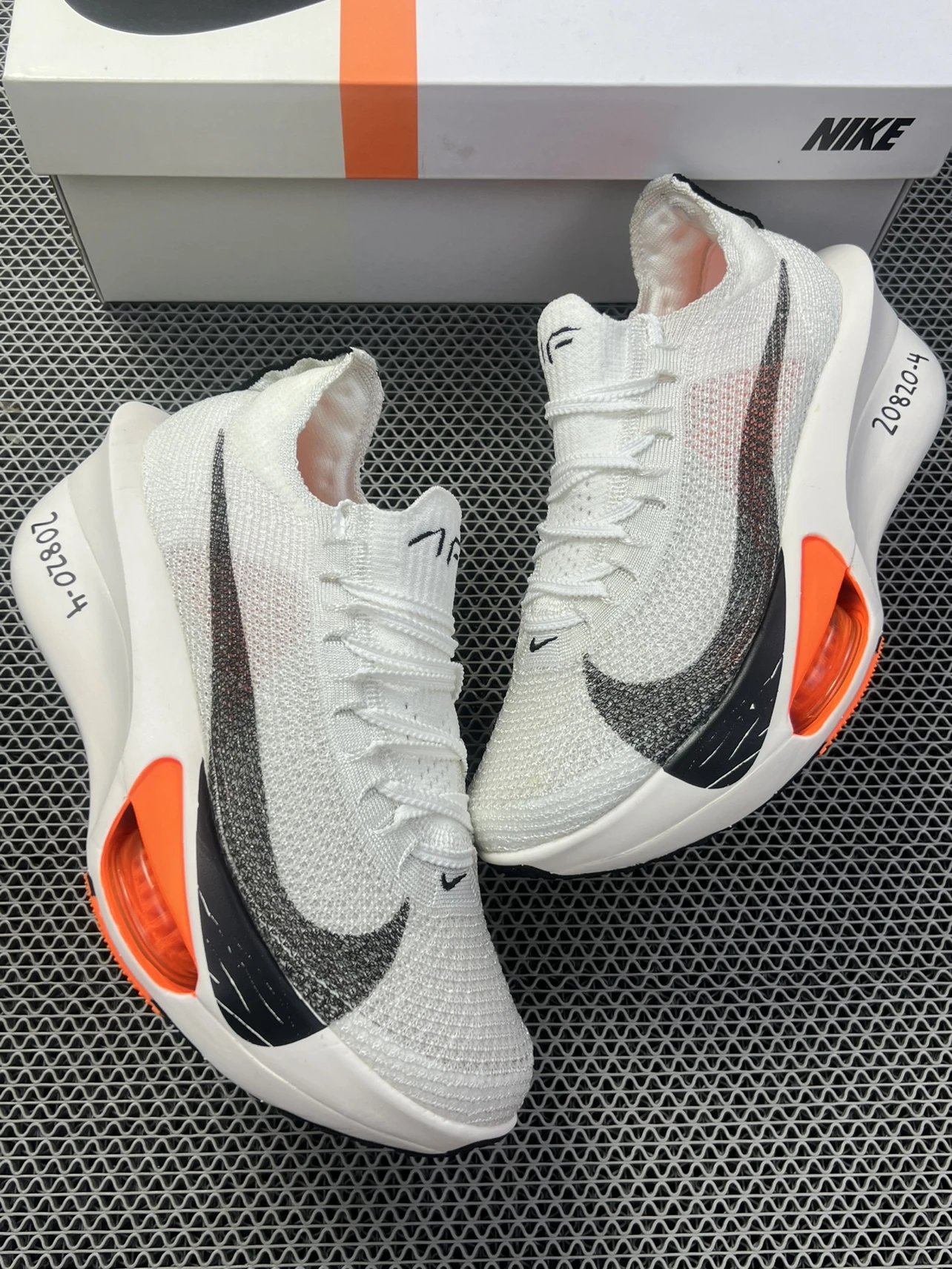 [TO Ceiling Running Shoes Ceiling] ZoomX AlphaFly NEXT% 3 Alpha 3rd Generation Series Marathon True Fiber Silk Air Cushion Carbon Board Running Shoes Lightweight Supercar Racing Sports Slow Running Shoes