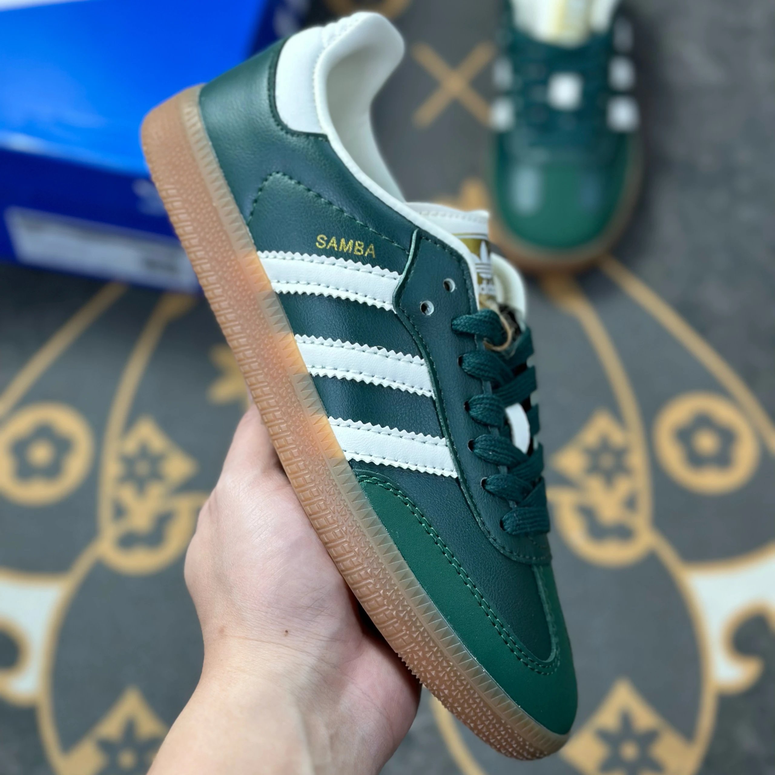 green-white