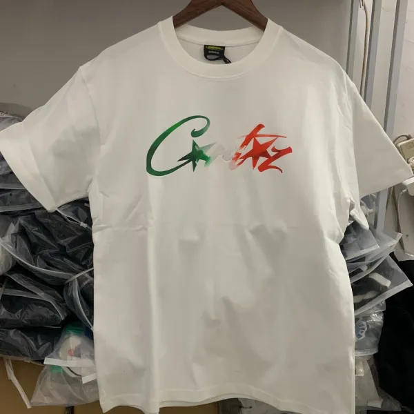 Design Graffiti Star Logo White T-Shirt - 1