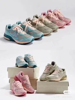 thumbnail for [UN version original factory configuration ceiling] Joe Freshgoods x N993 trendy retro American casual jogging shoes