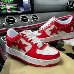 thumbnail for The correct version of the strength of the big factory cooperation exclusive mold to 47.5 yards / ape head patent leather low-top casual fashion board shoes