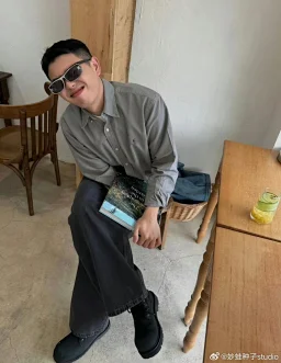 thumbnail for Produced by Bulbasaur Seeds Pony Style Autonomy Silver Fog Gray High Density 100 Oxford Spun Shirt Long staple cotton Oxford Spun Shenghong Dyeing Factory Dyeing Imported Bailingda Embroidery Fabric Support Testing