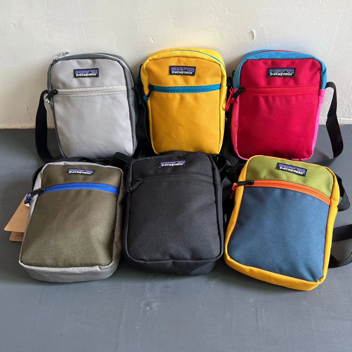 Pata Color-Block Small Crossbody Bag