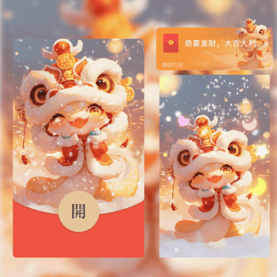 【卡密兑换】微信红包封面『好运加倍』官方卡密丨端内兑换丨24小时自助提卡！