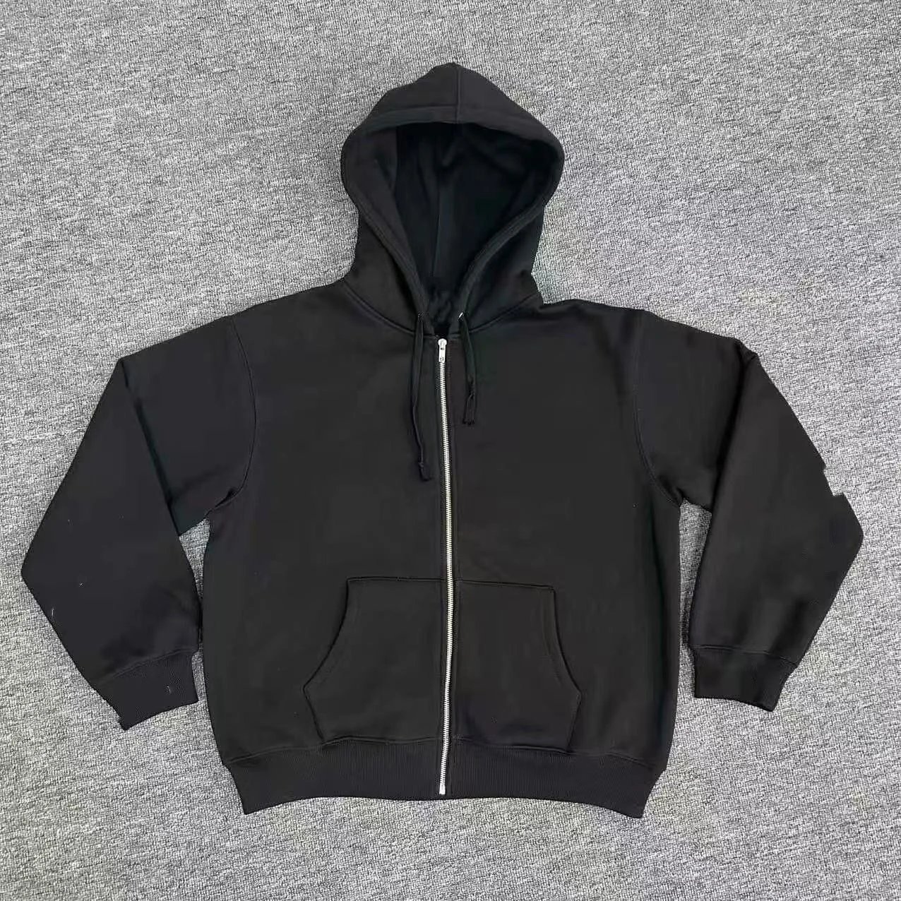 EagleRep Sup FW25 IDGAF Zip Up Hooded Sweatshirt Embroidered Hoodie