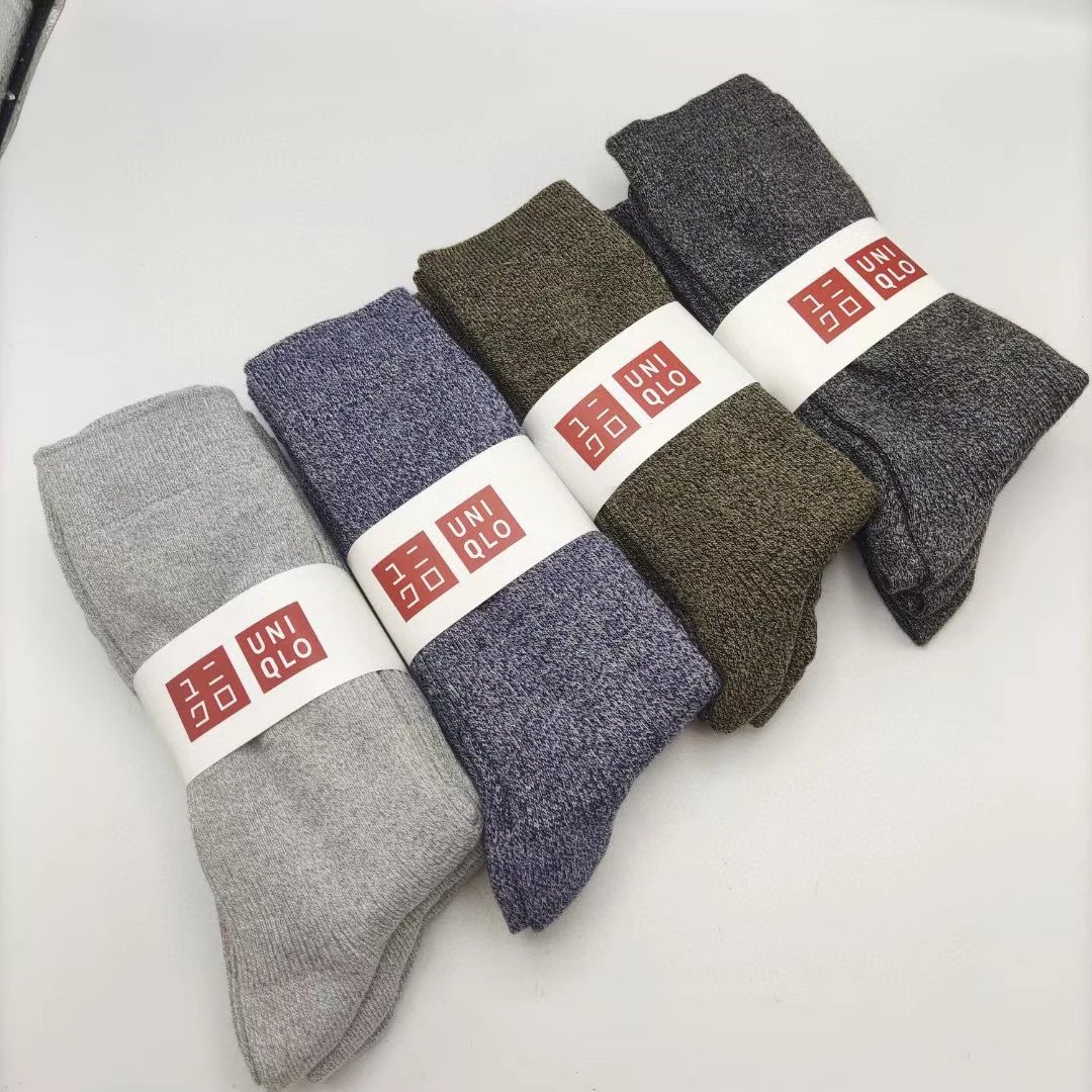 Towel Bottom Mid-Calf Socks