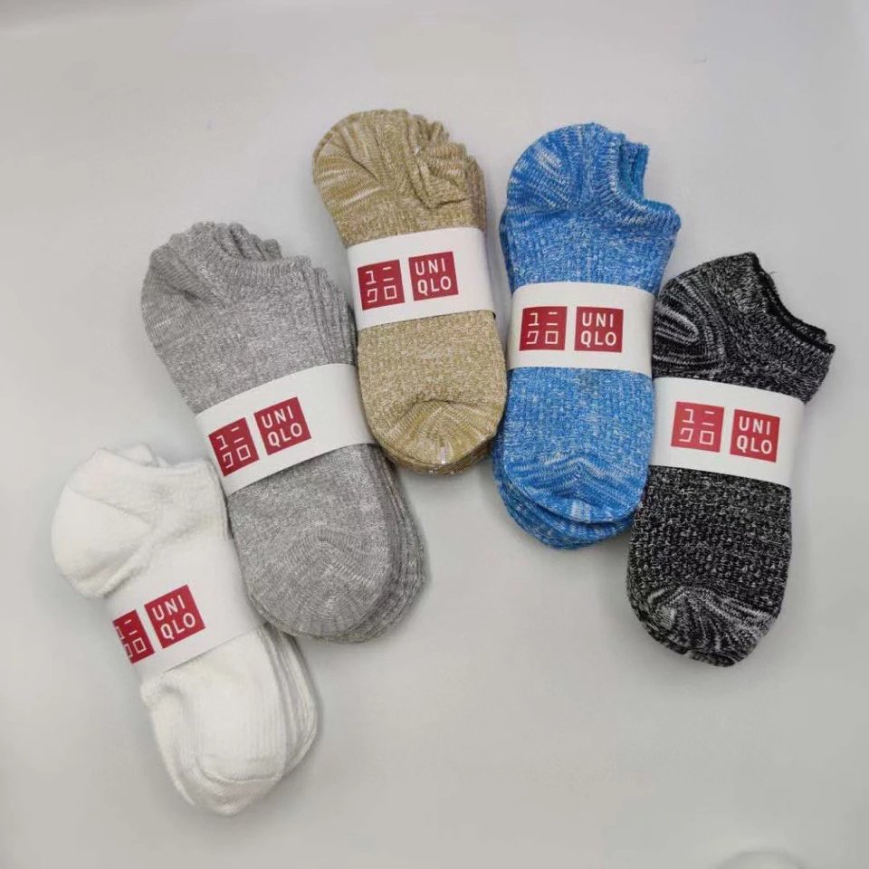 Japanese Floral Men's Boat Socks