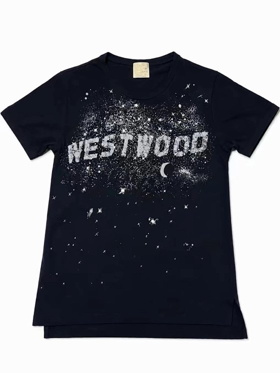 ViVi X NaNa S1993 OG edition rhinestone letter T-shirt