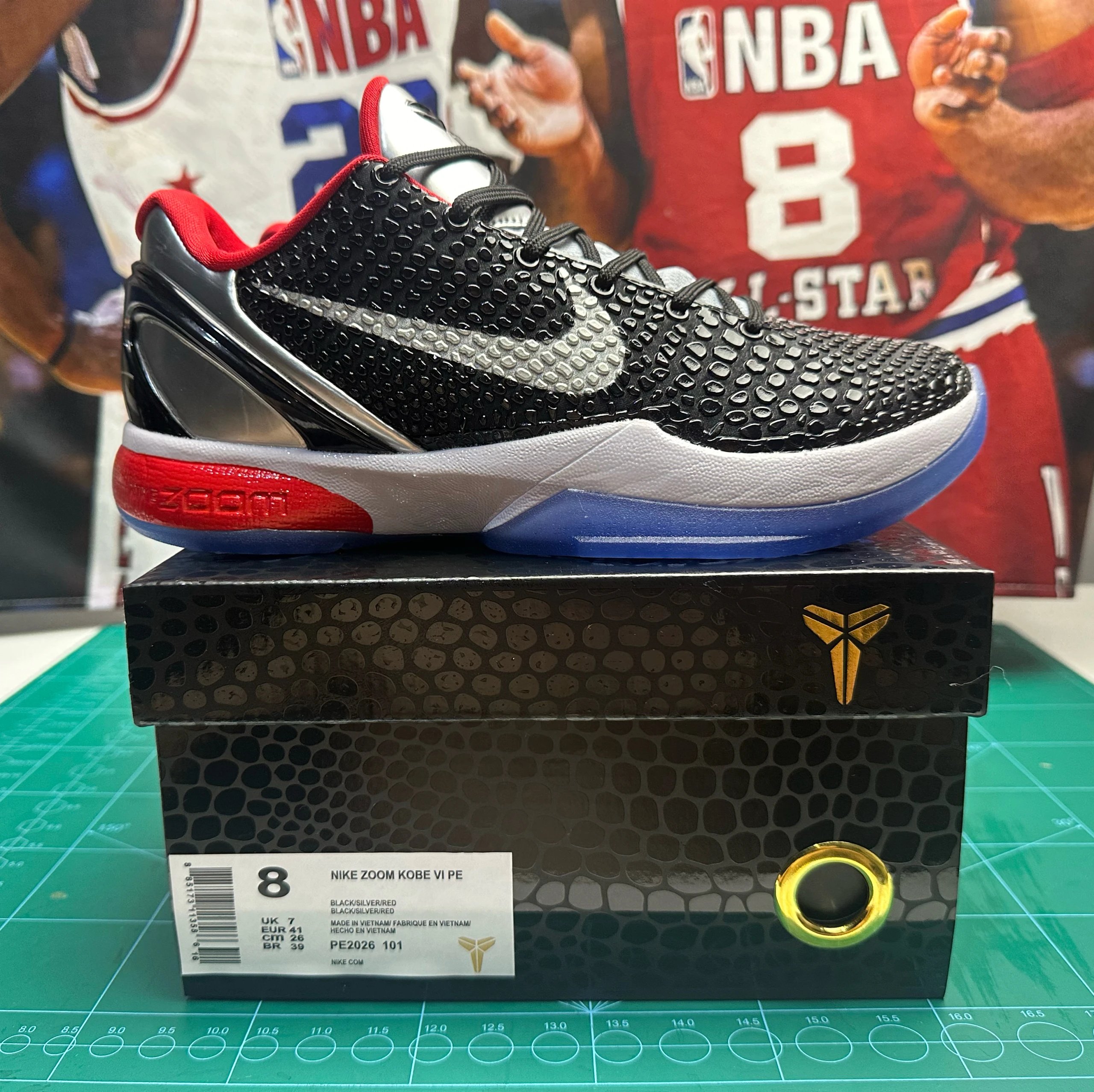 Kobe 6PE/Harris Black Silver
