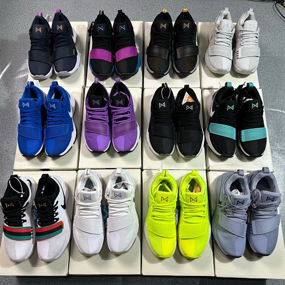 PG1 The Bait forefoot magic buckle increases wrapping, high elasticity EVA, anti slip rubber RB, paired with forefoot and forefoot AIR air cushions, anti twist TPU, top-level configuration, recommended to buy one size larger
