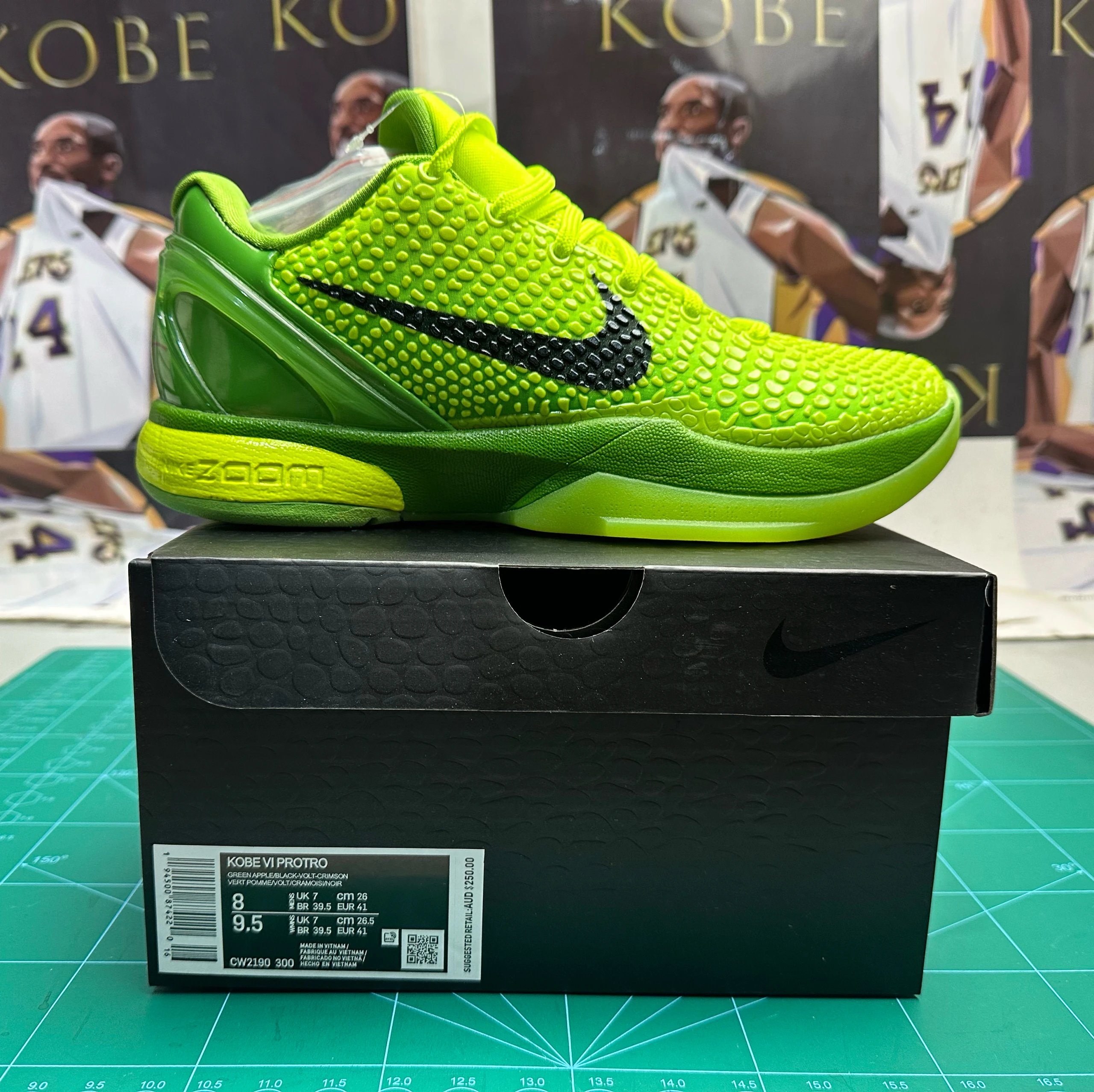 Kobe 6 Green Hornet Green