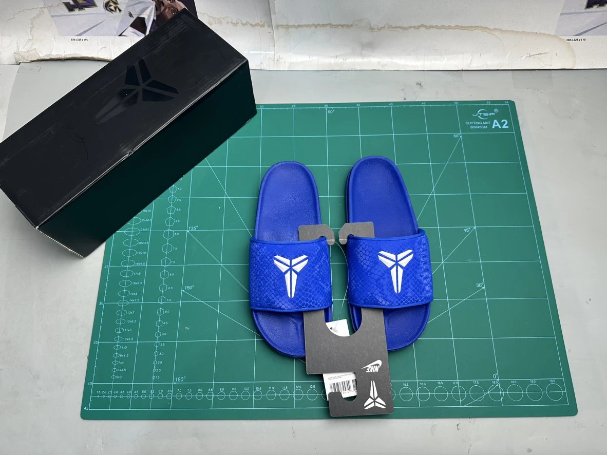 Kobe Slippers, React Material Ultra Soft & Bouncy! Insole for Kobe 8, 9, 11 Sneakers, React Foam with Air Cushion, Retail Sizes!