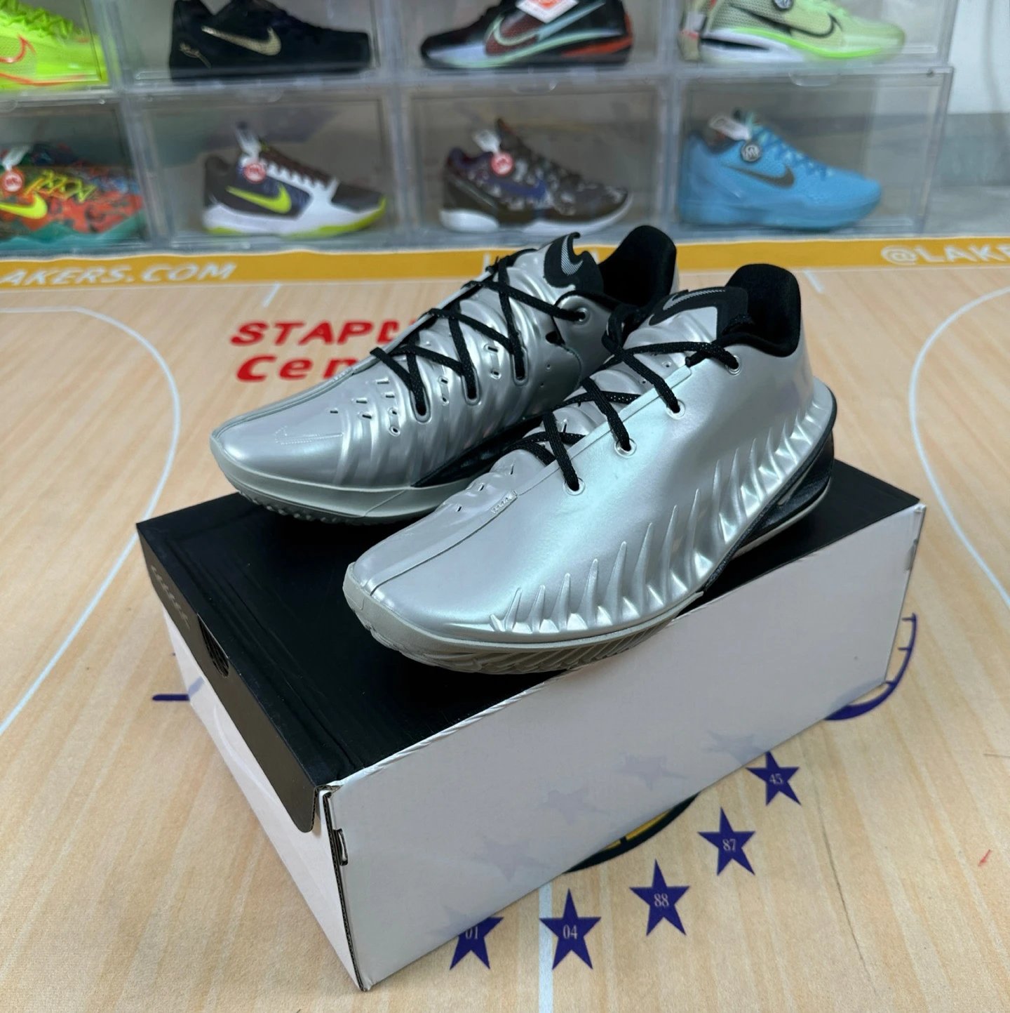 silvery