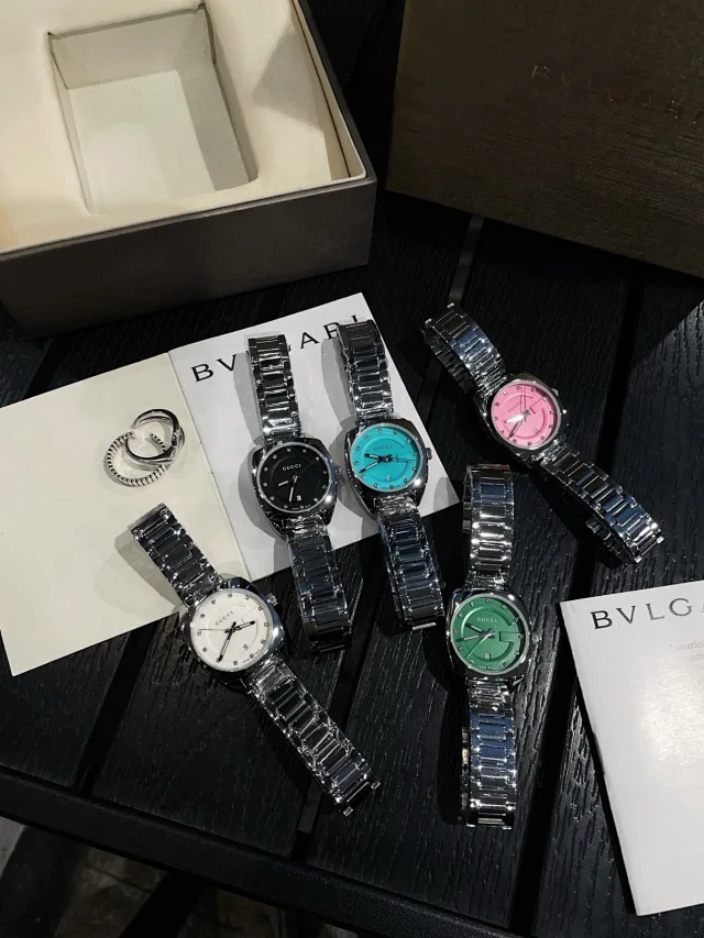 Gucci Watches G-logo dial stainless steel bracelet watch product detail image 61