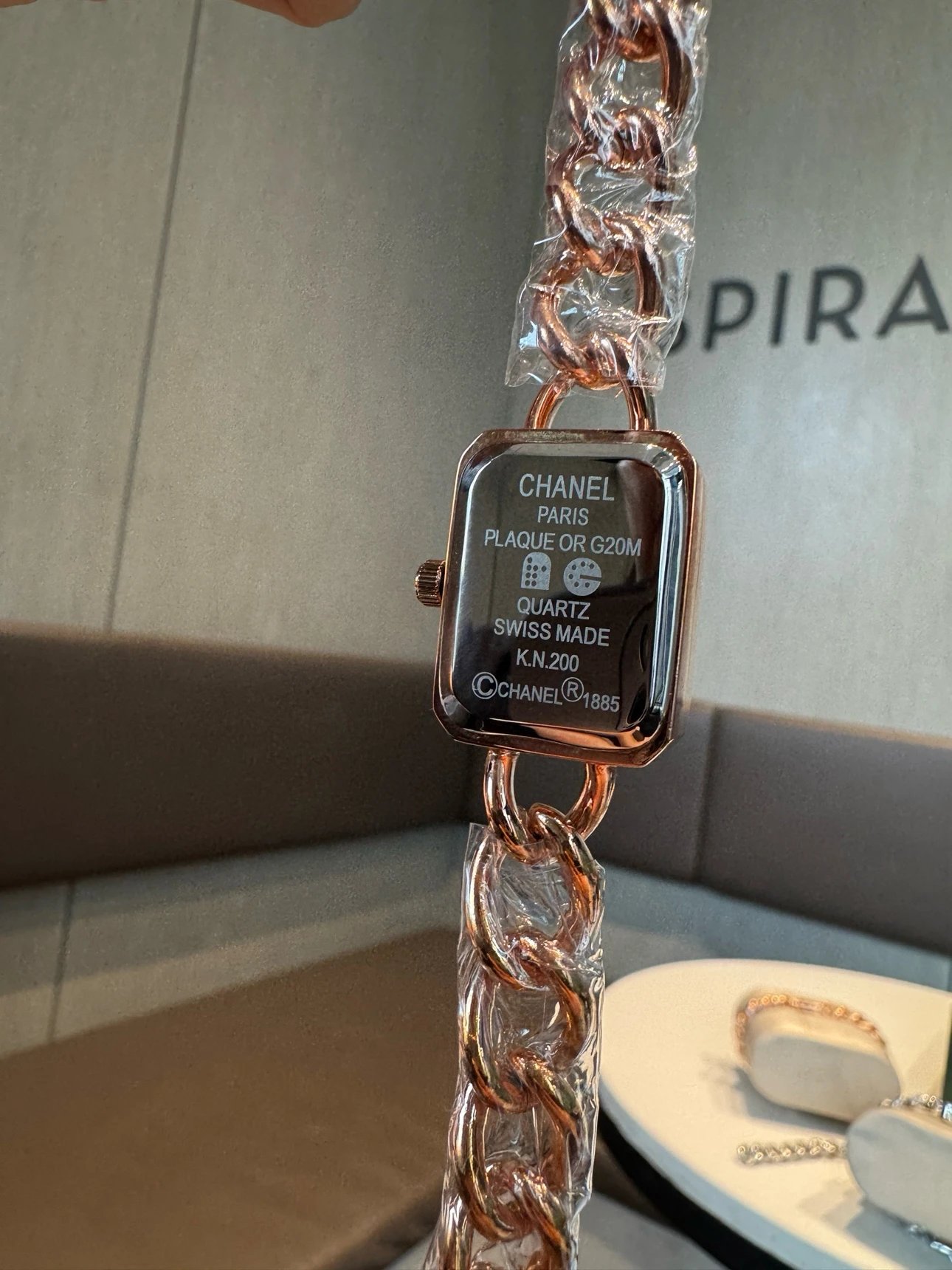 Chanel Première Rock Black Dial Rose Gold Diamond-Set Watch Watches - 10