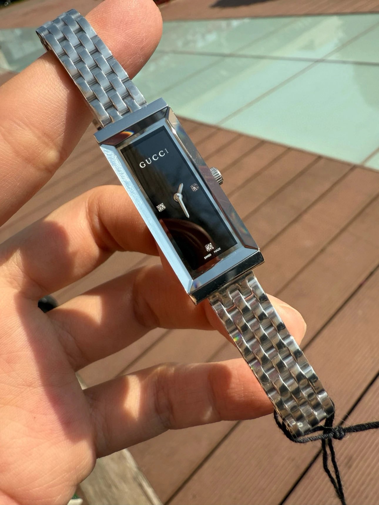 Gucci Watches G-Frame rectangular bracelet watch image 13