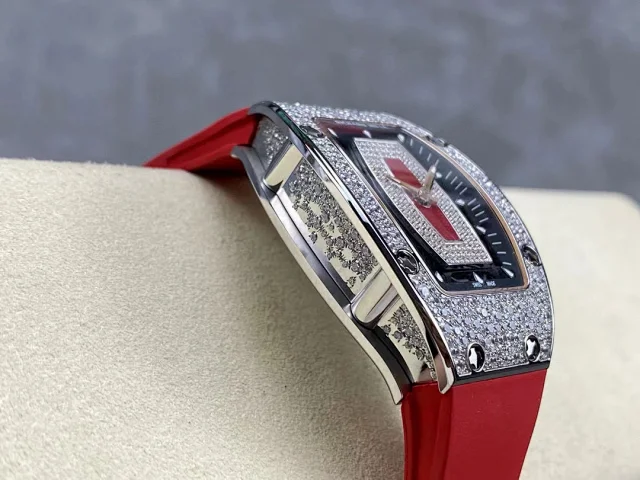 Richard Mille Watches RM 007-1 diamond-set tonneau watch product detail image 24