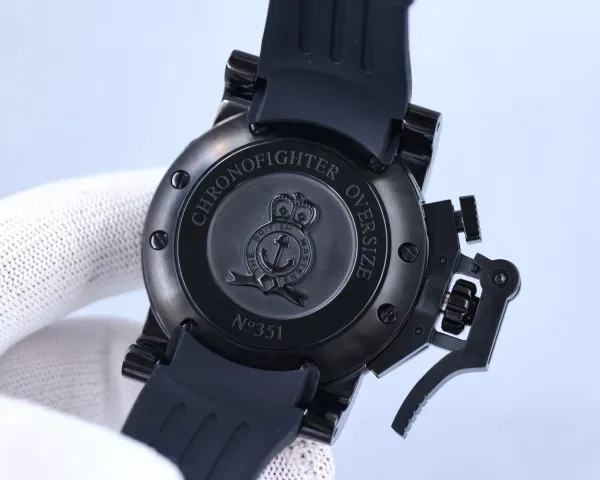 Design Graham Chronofighter Superlight Black Mechanical Watch Watches - 10