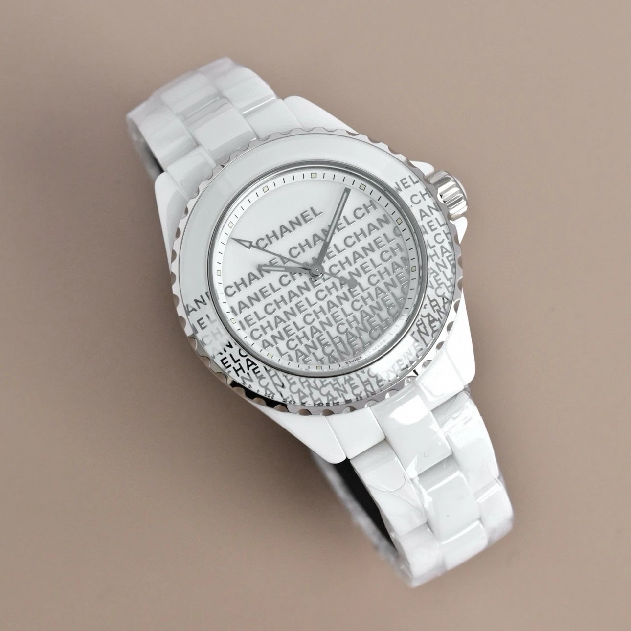 Chanel Watches J12 ceramic bracelet watch with crystal-set bezel image 12