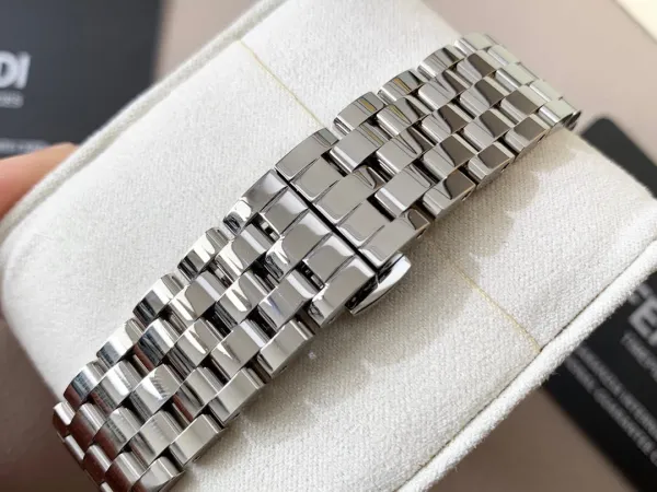 Fendi My Way 28mm Silver Dial with Ruby and Diamond Accents Quartz Watch Watches - 27