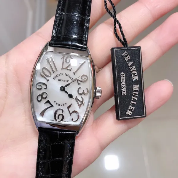 Franck Muller Curvex Blue Alligator Strap Mechanical Watch Watches - 20