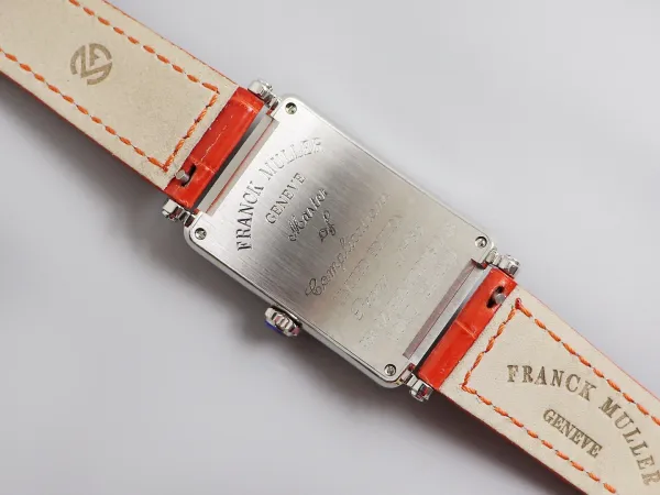 Franck Muller Long Island Mother-of-Pearl Dial Diamond Bezel White Gold Watch Watches - 52