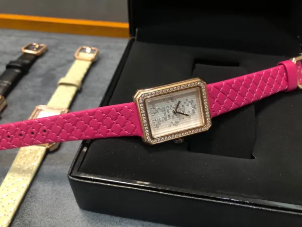 Chanel Boyfriend Watch Black Diamond-Paved Quartz Watch Watches - 34