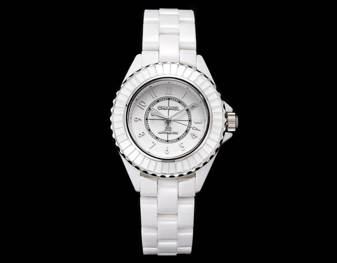 Chanel Watches J12 ceramic bracelet watch with crystal-set bezel image 7