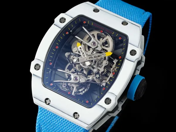 Richard Mille RM 27-02 Orange Strap Mechanical Watch Watches - 33
