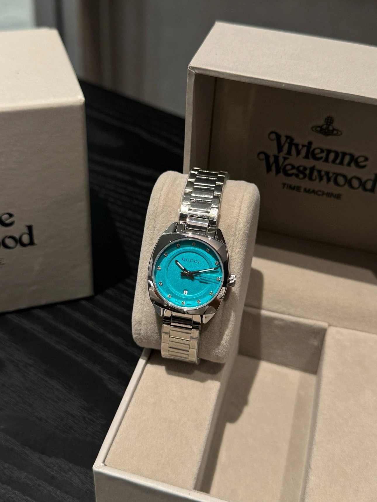 Gucci Watches G-logo dial stainless steel bracelet watch image 9