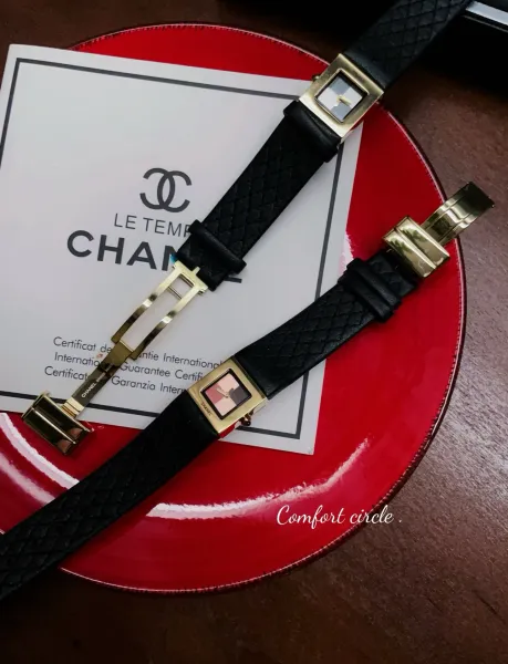 Chanel Premiere Watch Black Quilted Leather Diamond Bezel Quartz Watch Watches - 20